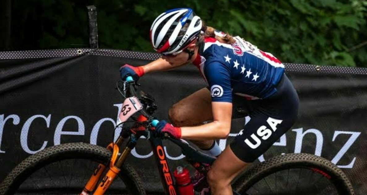 Hannah Finchamp has withdrawn from the Mountain Bike World Championships after a positive COVID-19 test ©USA Cycling