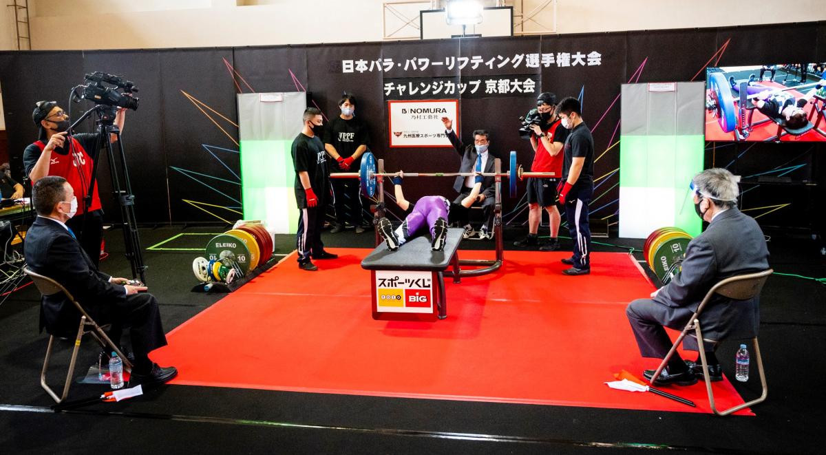 World Para Powerlifting sanctions event for first time since sport's shutdown
