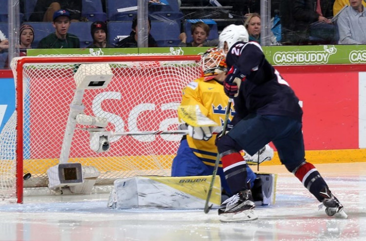 The United States beat Sweden 8-3 to claim the bronze medal