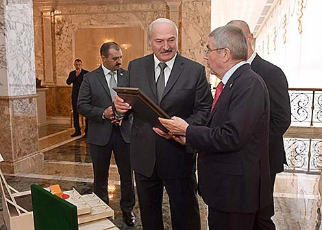 Alexander Lukashenko is President of Belarus and the country's NOC ©Belarus Government