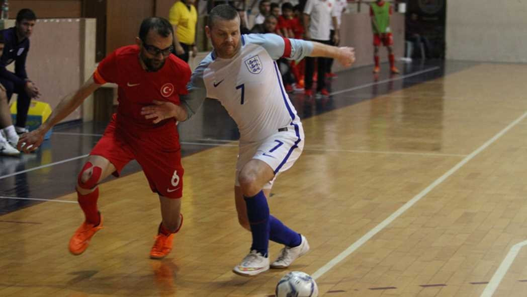 Stephen Daley, captain of England's partially-sighted futsal team for 23 years, has been named an MBE in the Queen's Birthday Honours list ©Futsal Focus
