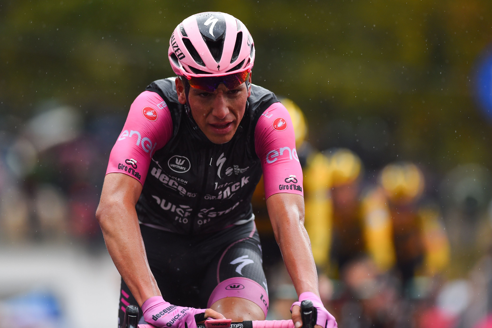 João Almeida, riding in his first Grand Tour, still leads the Giro d'Italia ©Getty Images