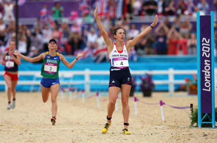 Great Britain's Samantha Murray claimed the Olympic silver medal in the women's pentathlon at London 2012 ©Getty Images