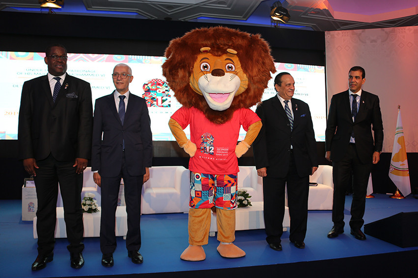 An Atlas lion was the mascot for the last African Games, in Morocco last year ©Rabat 2019