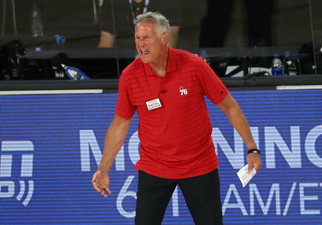 Brett Brown has stepped down as head coach of the Australian men's basketball team ©Getty Images