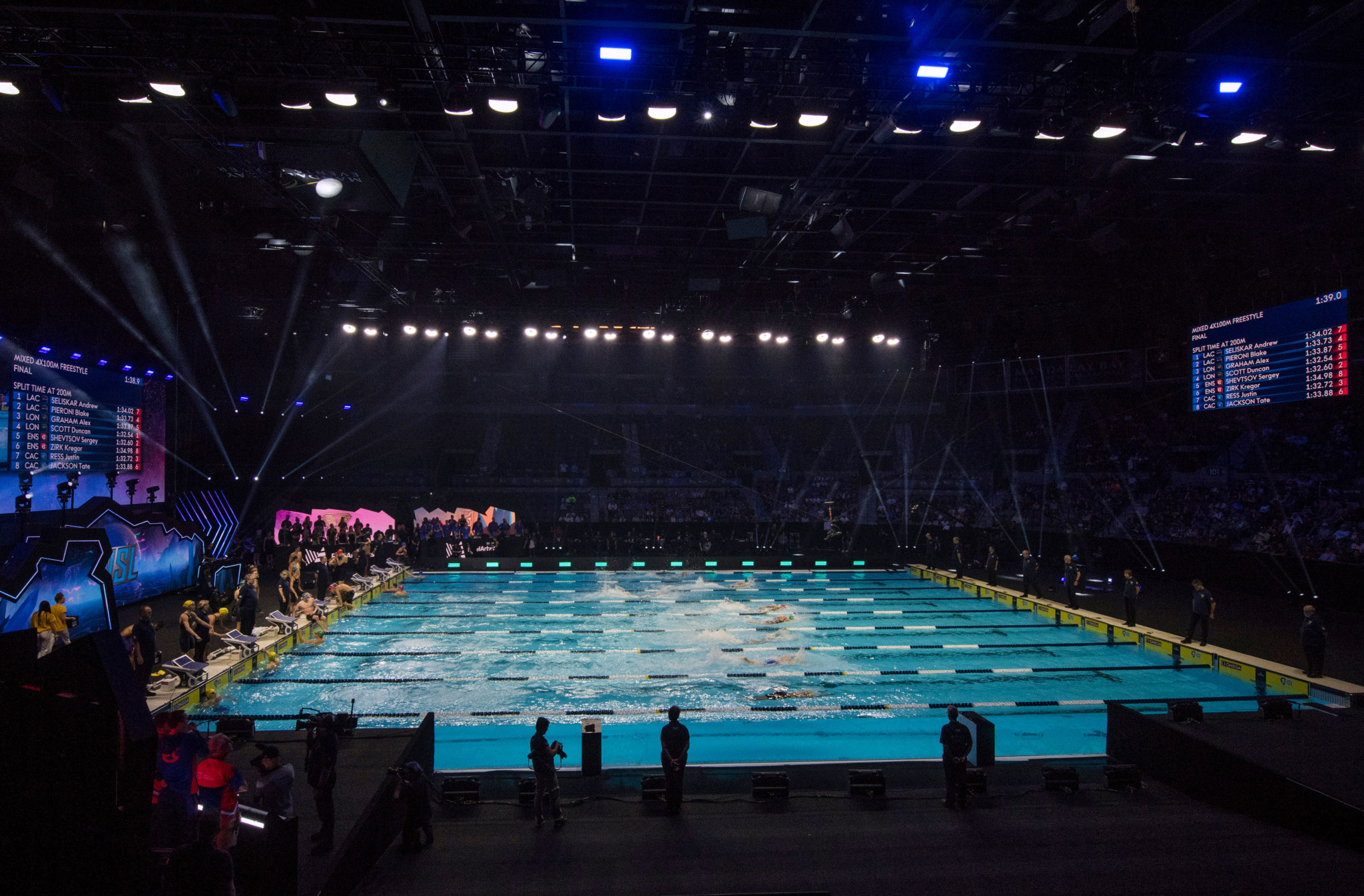 The International Swimming League is set to return tomorrow ©Getty Images