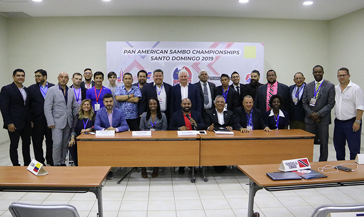 The Jamaica Sambo and Combat Sambo Federation was among the nation's bodies represented when the Pan American Sambo Union was founded in 2019 ©FIAS