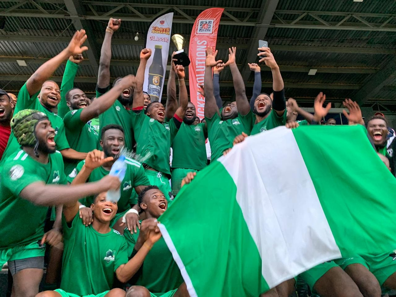 Nigeria is a recent addition as an affiliate member of the International Rugby League ©IRL