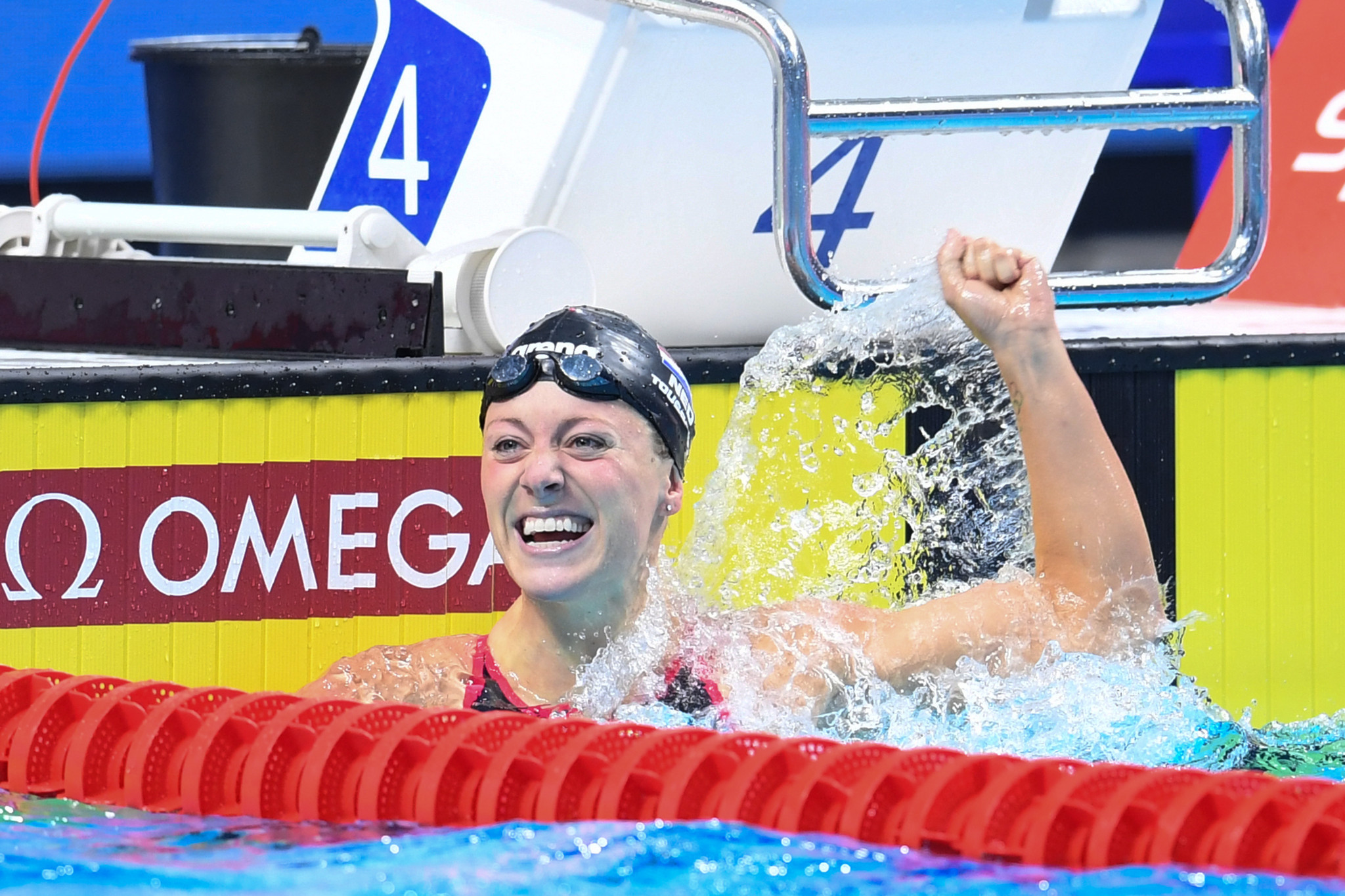 Kira Toussaint won the women’s 100m backstroke as London Roar stormed to success in Budapest ©Getty Images