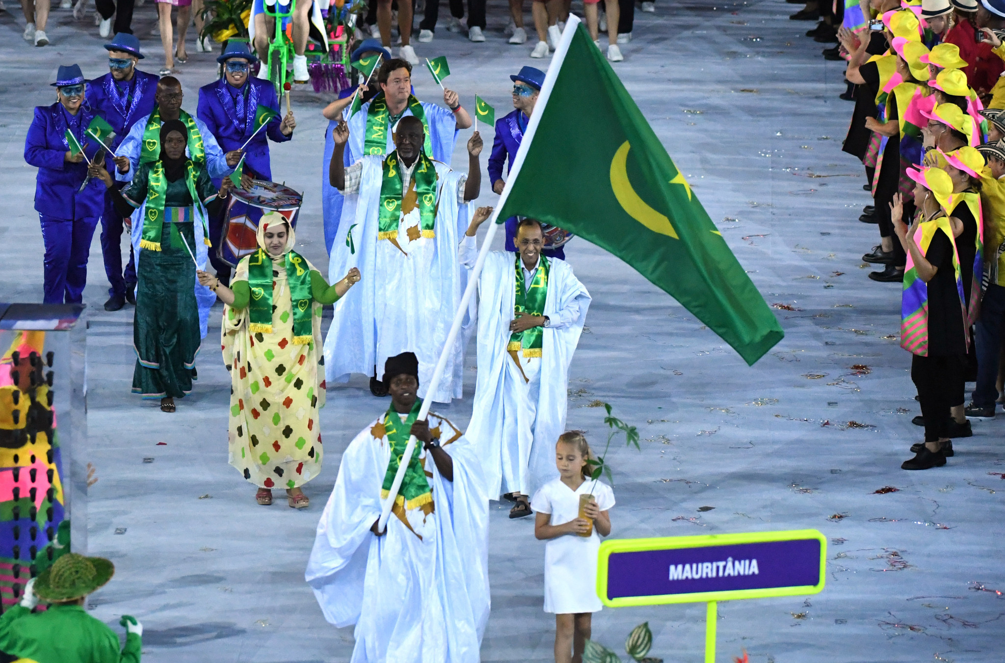 Mauritania has competed at every Summer Olympics since Los Angeles 1984 ©Getty Images