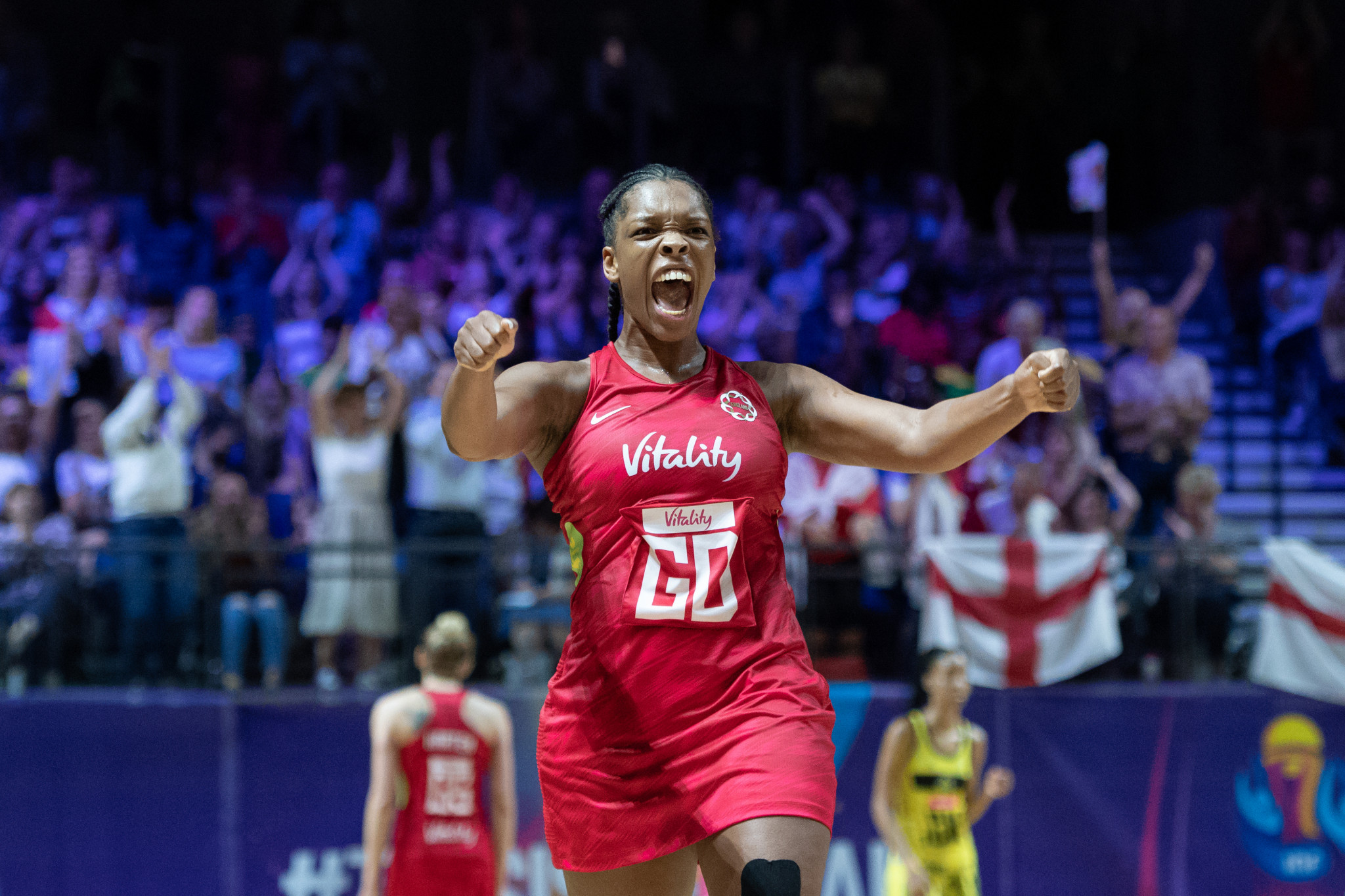 Netball player Eboni Usoro-Brown claimed the Birmingham 2022 Commonwealth Games would help revive women's sport after the pandemic ©Getty Images