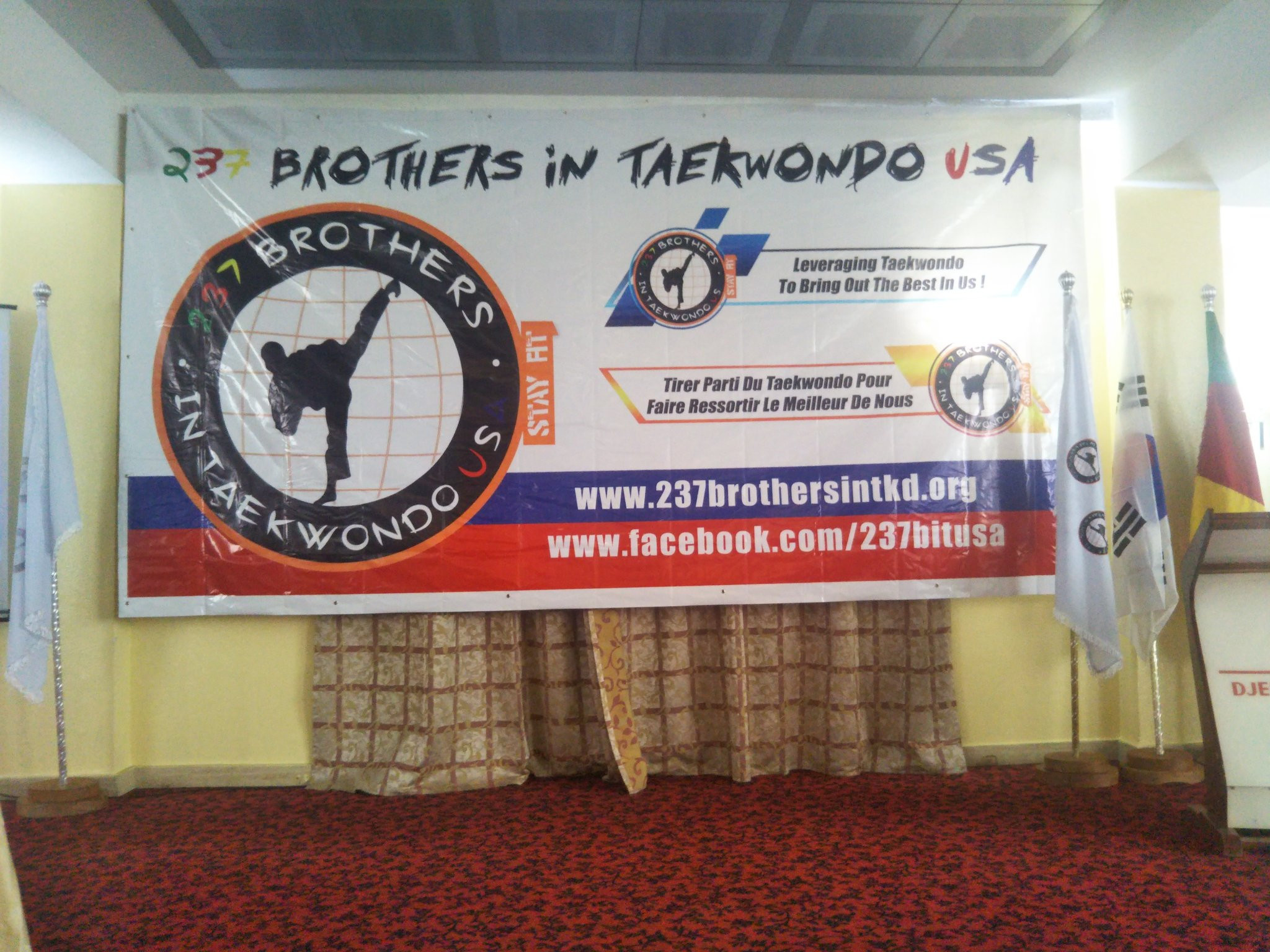 The meeting organised by the 237 Brothers in Taekwondo USA was held at the start of October ©Twitter/MyriamZouga