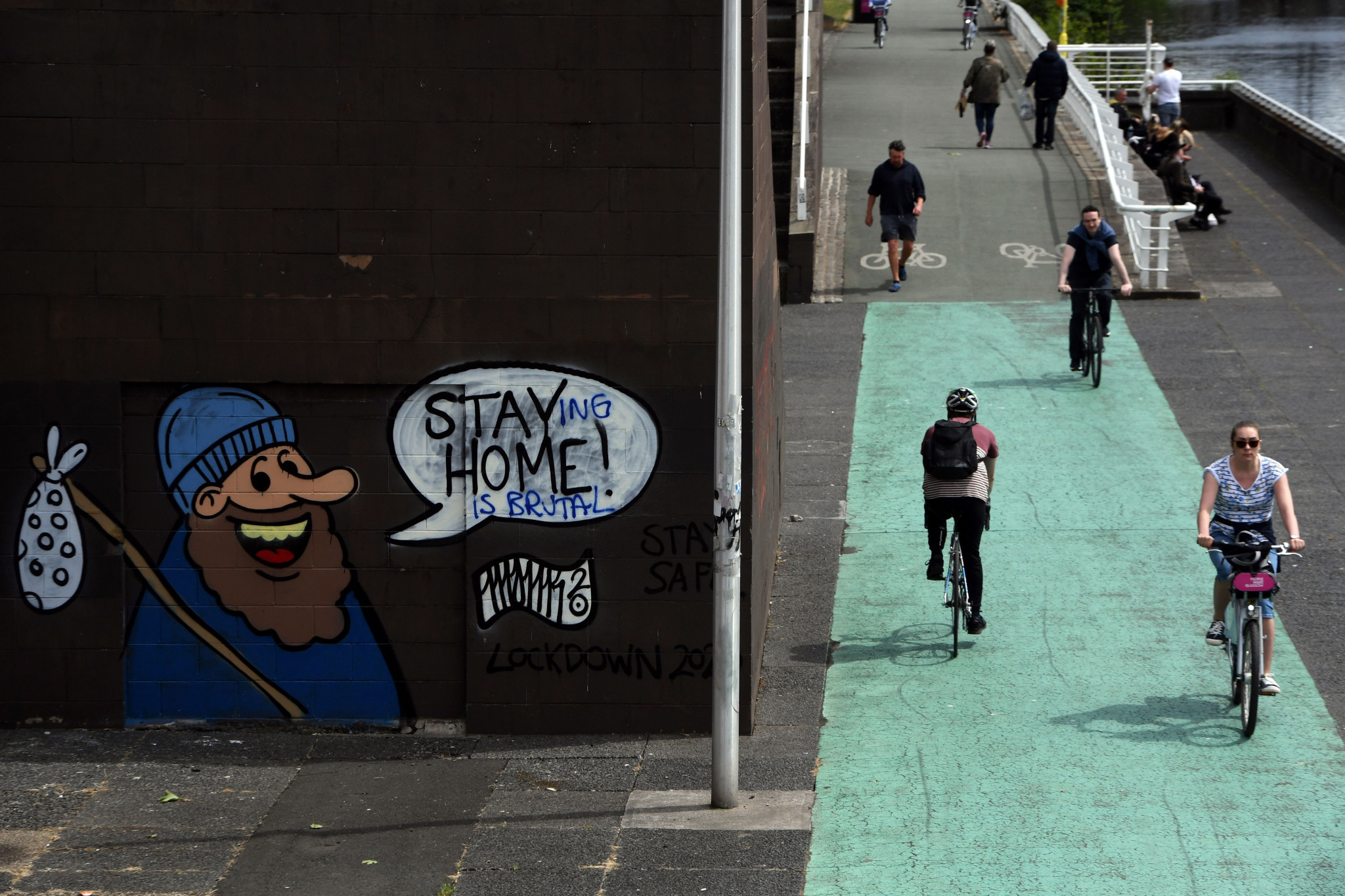 Many of Glasgow's cycle paths are due to be improved before 2023 ©Getty Images