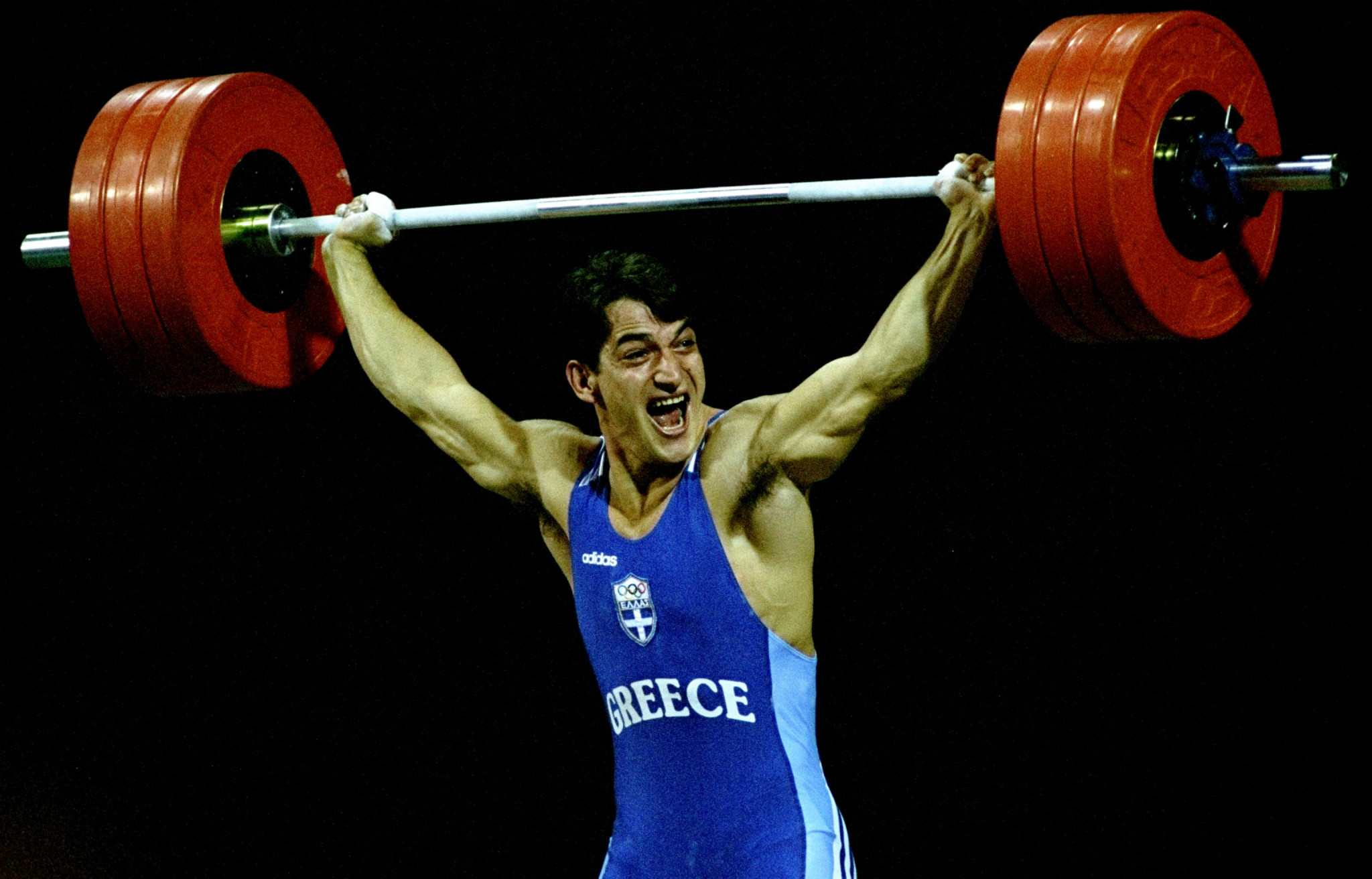 Pyrros Dimas won three Olympic gold medals for Greece ©Getty Images