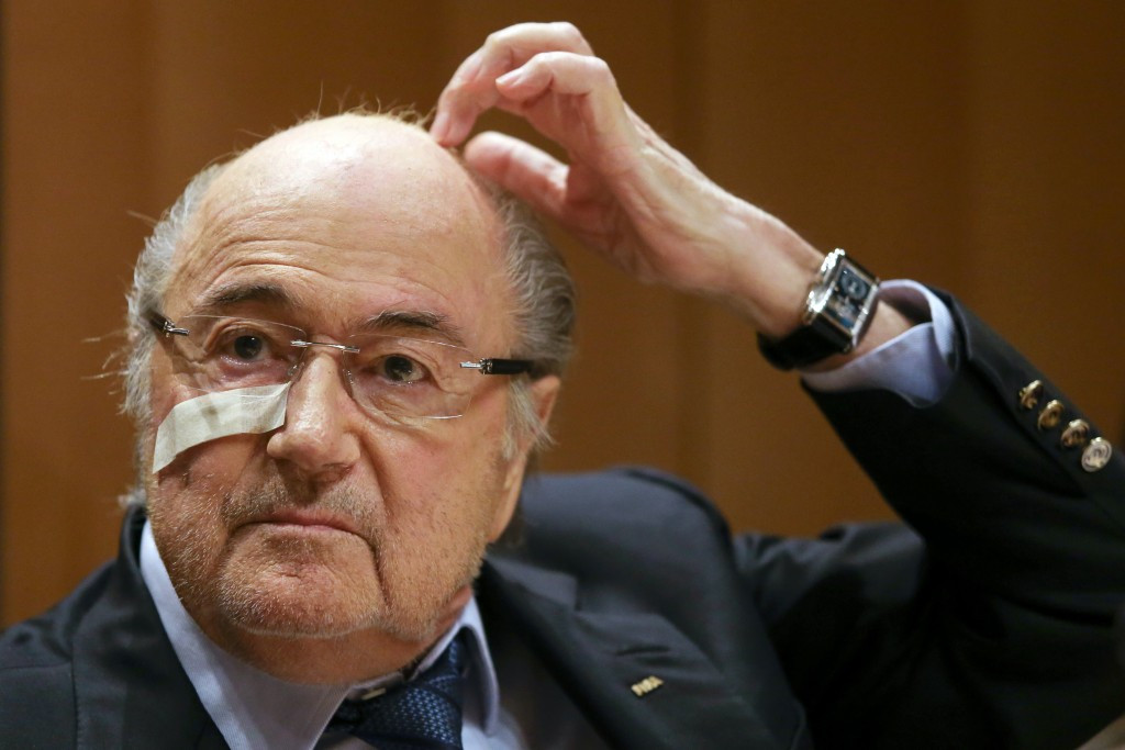 Michel Platini has confirmed he will not stand to replace Sepp Blatter as FIFA President
