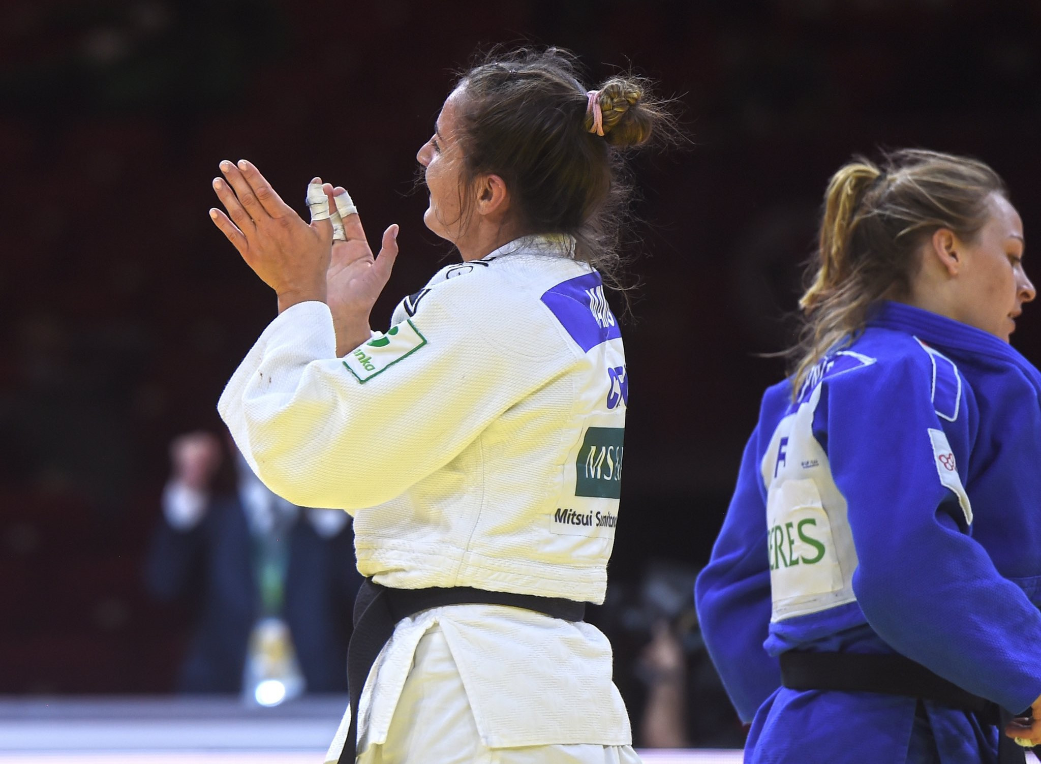 Barbara Matić beat three of the four medalists at last years World Championship to secure the women's under-70kg title ©IJF