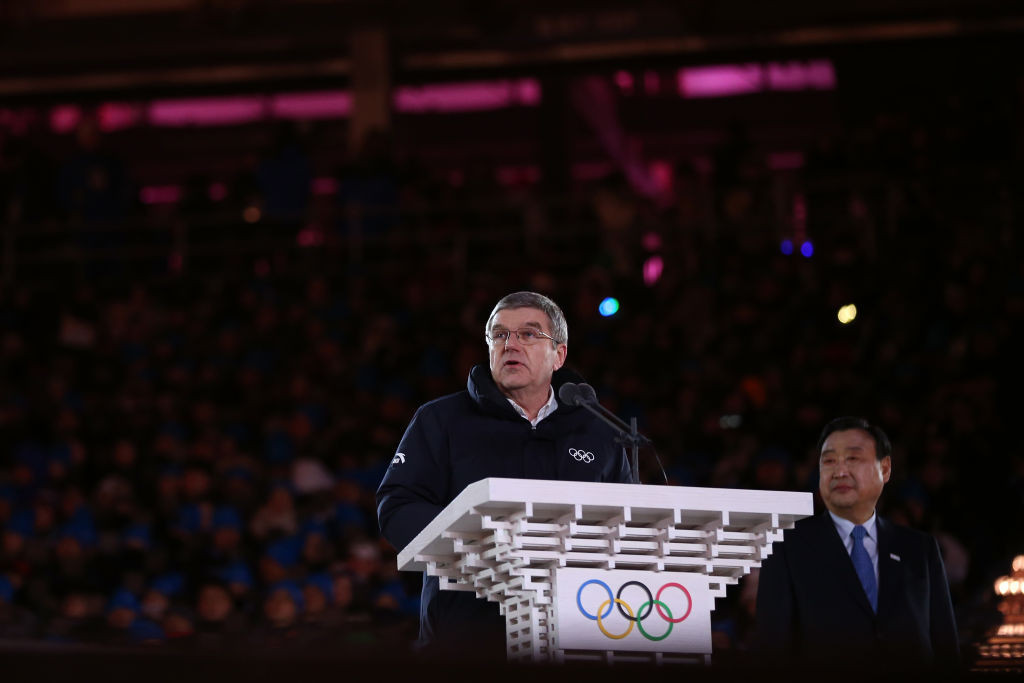 Thomas Bach will not travel to accept the Seoul Peace Prize ©Getty Images