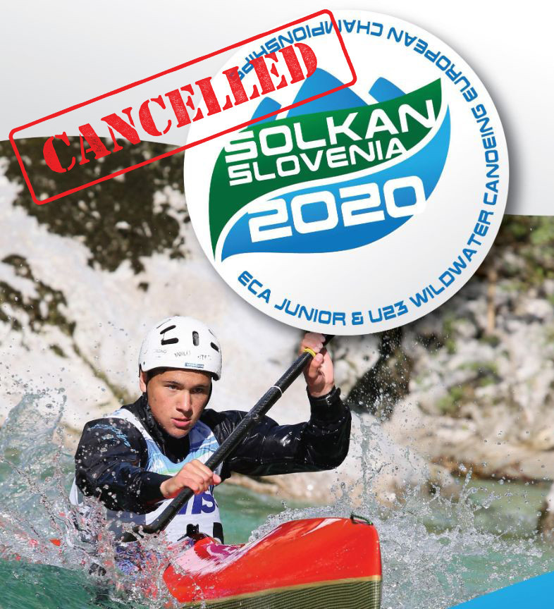 Age group Wildwater Canoeing European Championships cancelled due to COVID-19