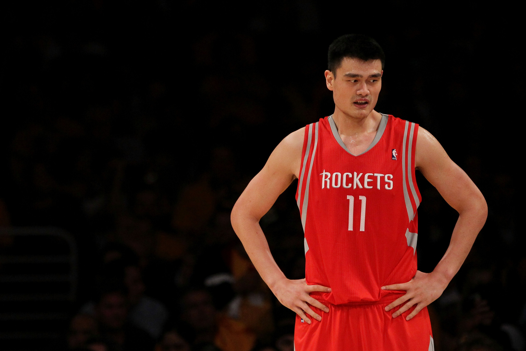 Yao Ming had a successful career in the NBA with Houston Rockets ©Getty Images