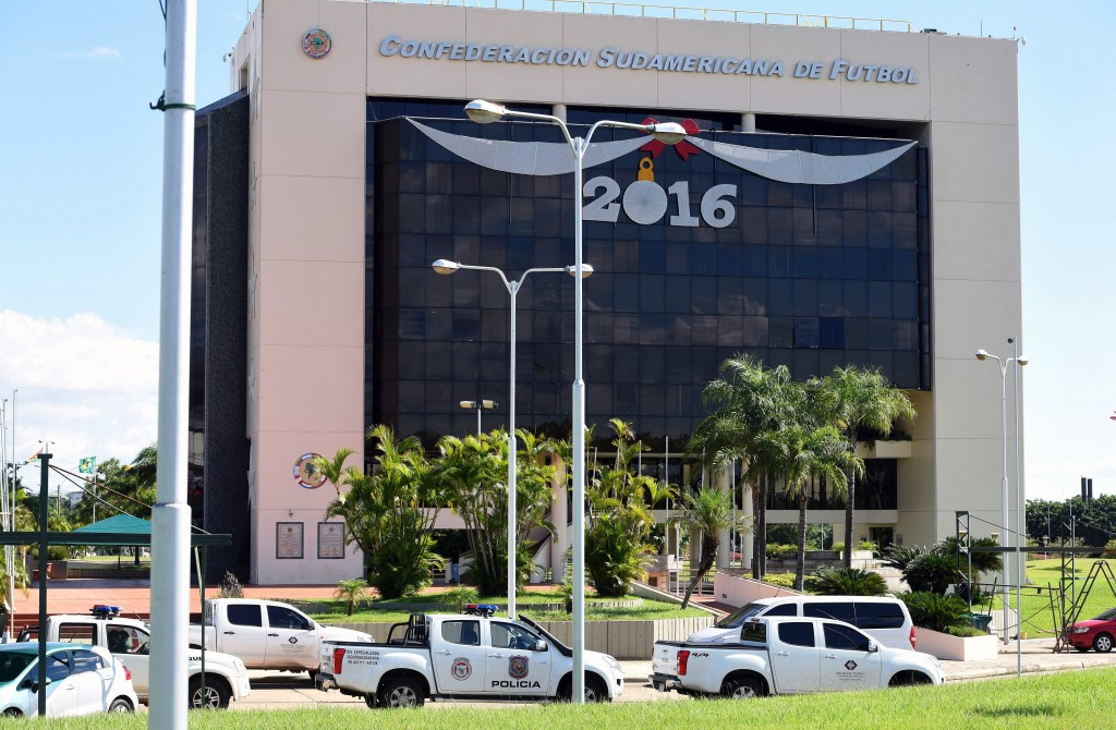 CONMEBOL's offices have been raided by 