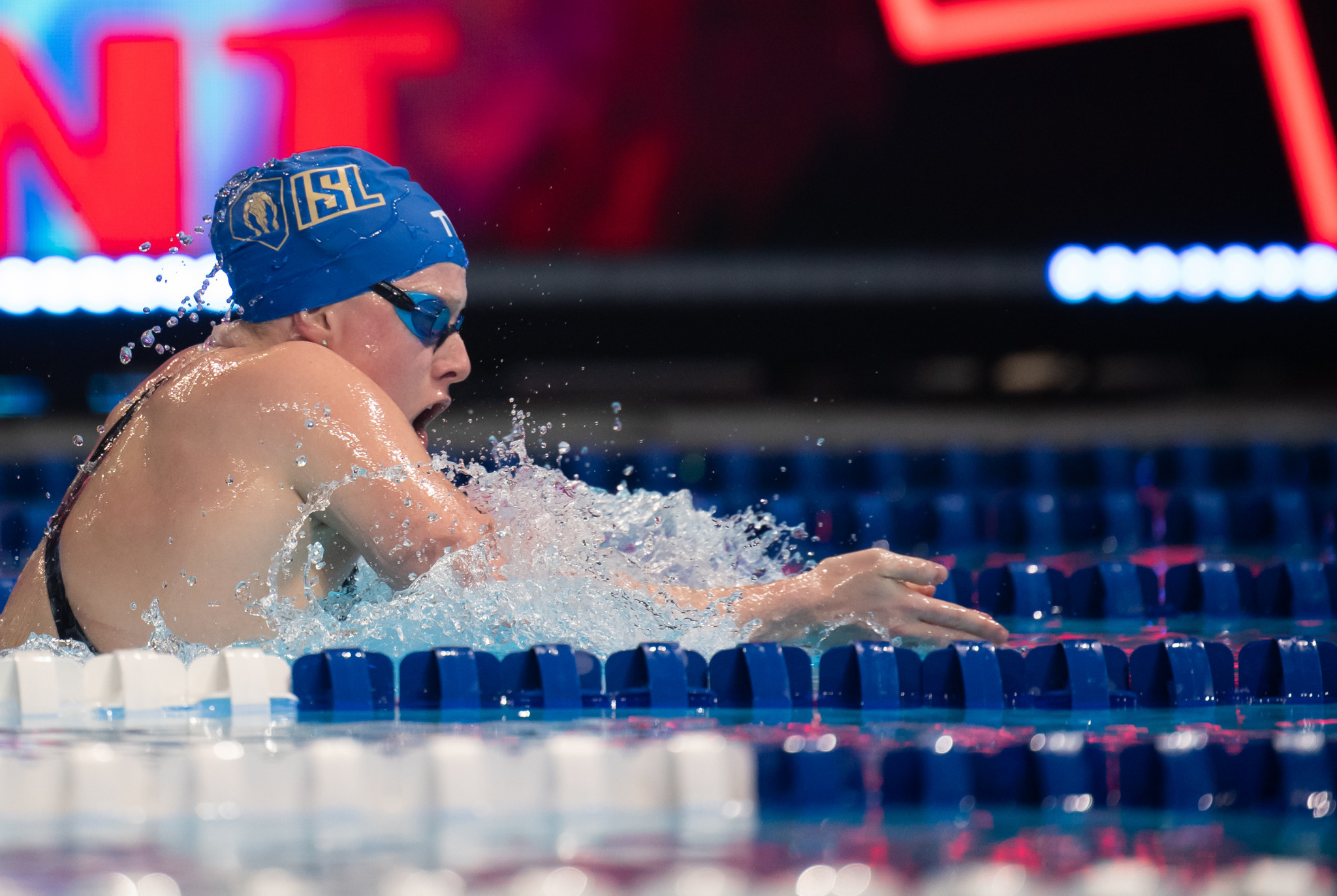 Lilly King tasted victory in three races ©ISL