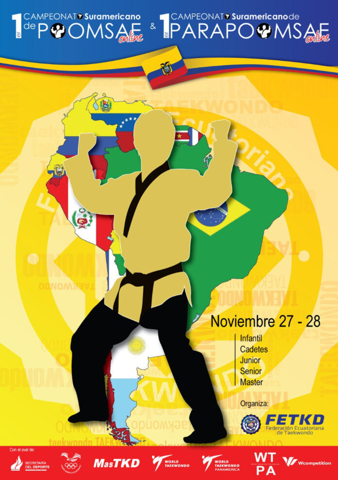 The inaugural Online South American Poomsae and Para-Poomsae Championships are being organised by the Ecuadorian Taekwondo Federation ©FETKD