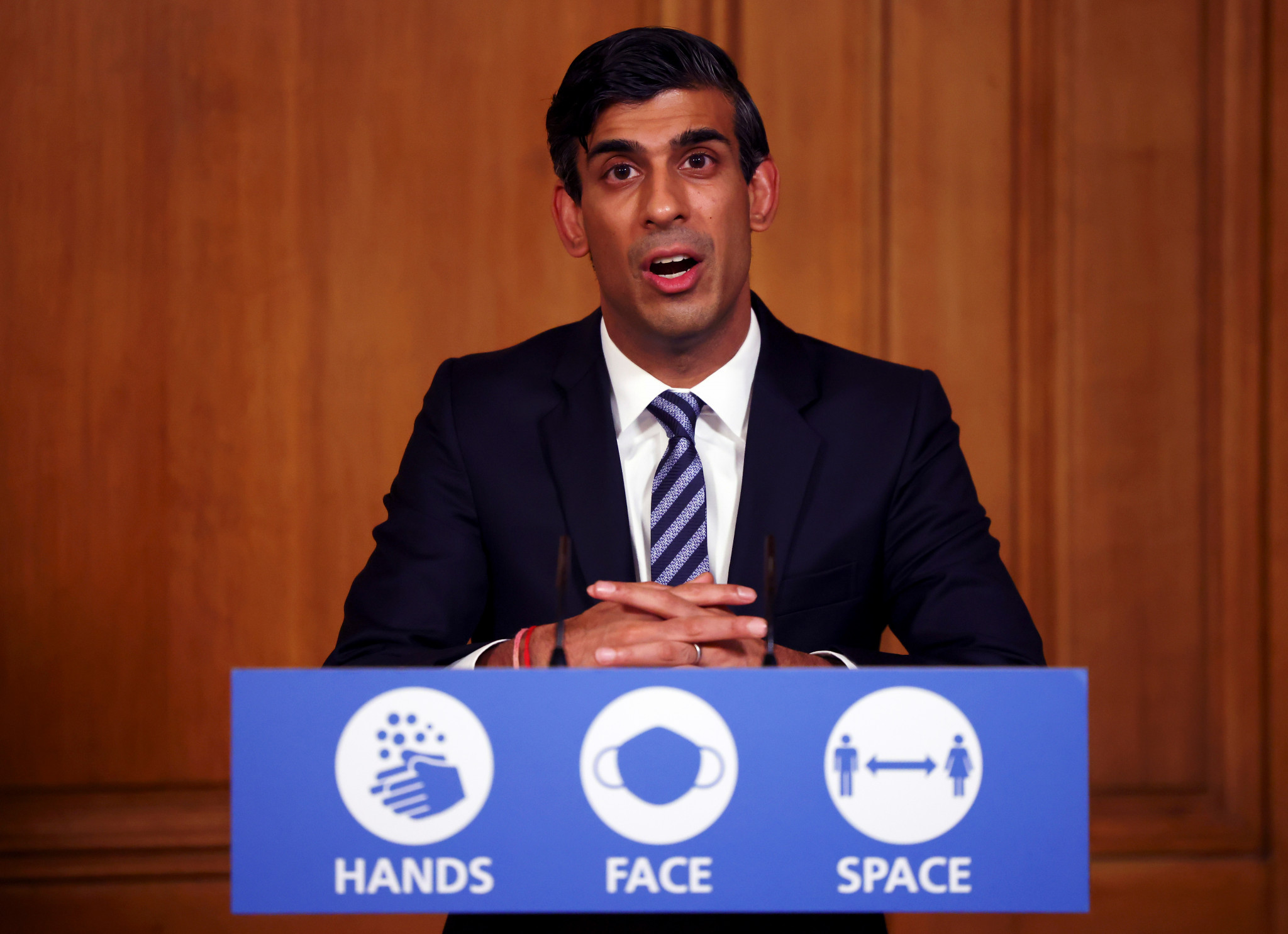 Chancellor Rishi Sunak announced long-term spending plans would be scrapped with a one-year review due next month ©Getty Images
