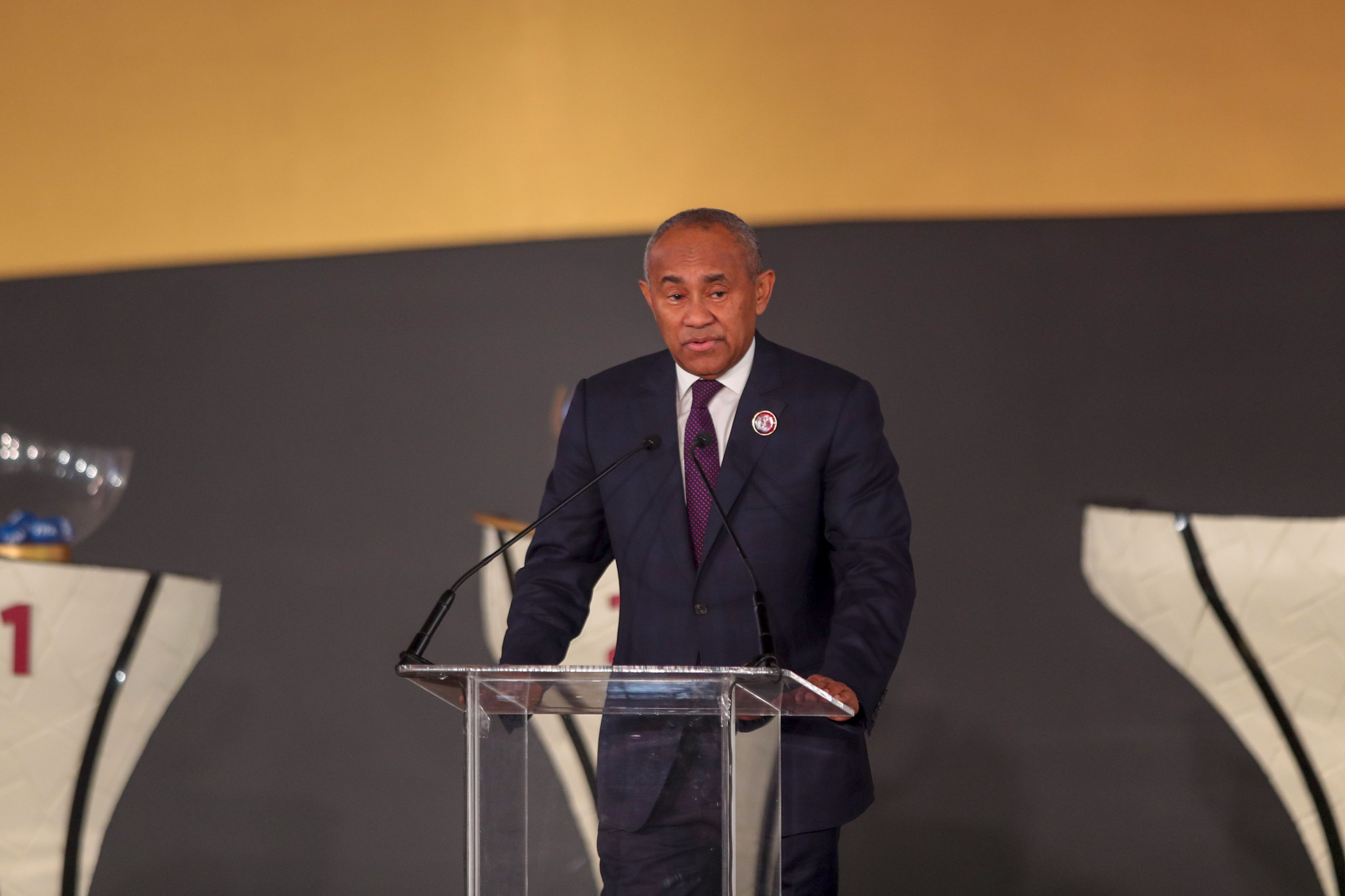 Ahmad will seek a second term as CAF President ©Getty Images