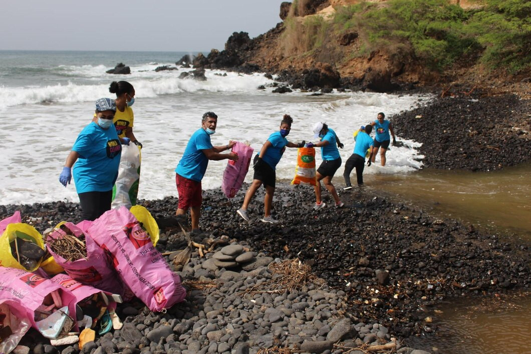 The Cape Verde Olympic Committee recently supported World Cleanup Day ©COC