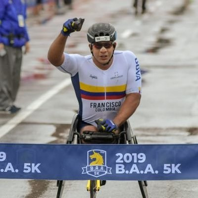 Francisco Sanclemente was found to have violated anti-doping rules at the 2019 Berlin Marathon ©Twitter