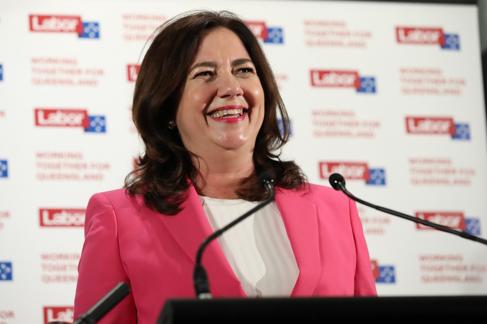 Queensland Premier Palaszczuk secures third term in boost to Olympic bid