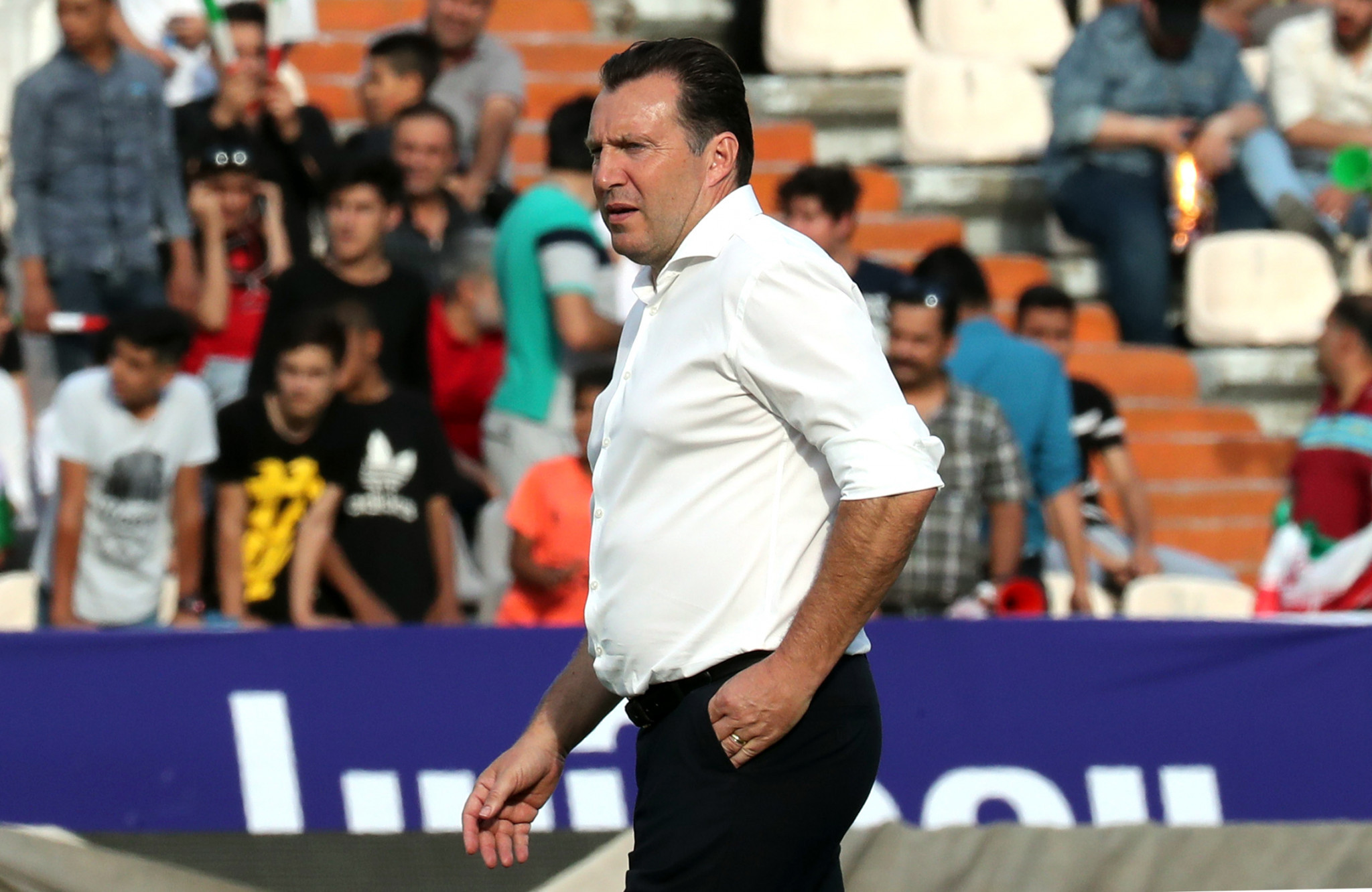 FIFA warned Iran for interference during a dispute with former coach Marc Wilmots ©Getty Images