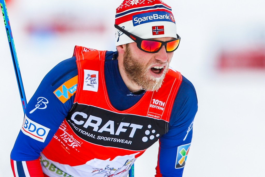 Martin Johnsrud Sundby extended his overall lead with a second place finish on stage six