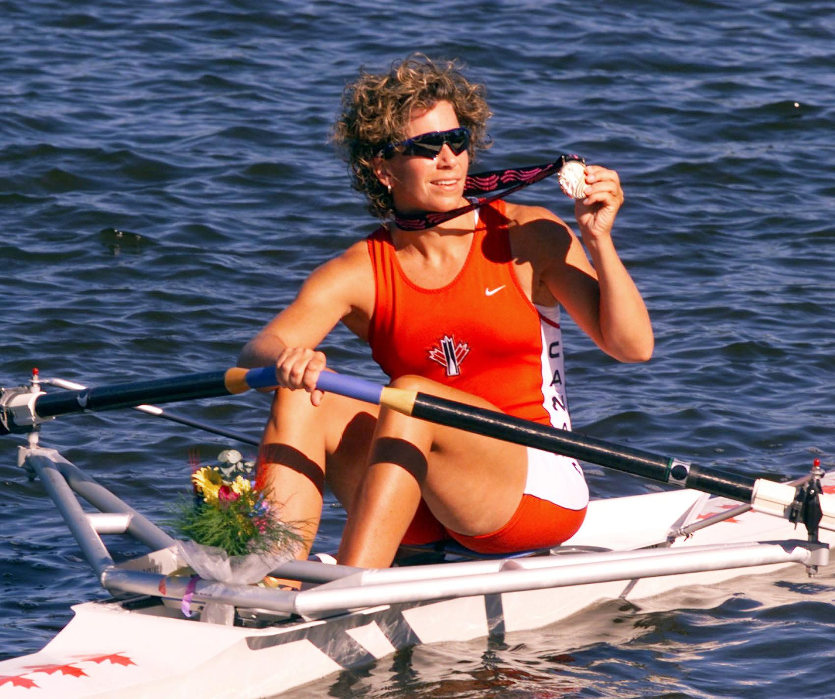 Marnie McBean earned three Olympic gold medals in rowing during her career ©Getty Images
