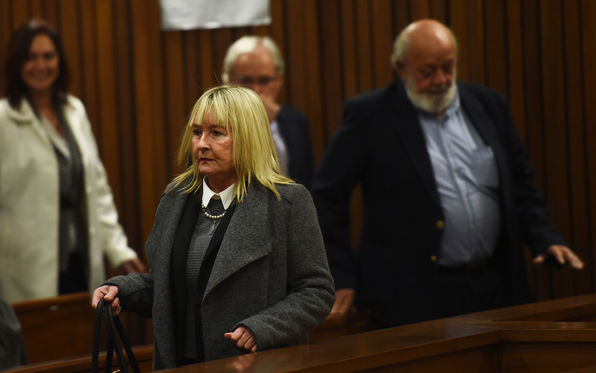 June Steenkamp said she "shook with anger" at the BBC trailer for a documentary on Oscar Pistorius ©Getty Images