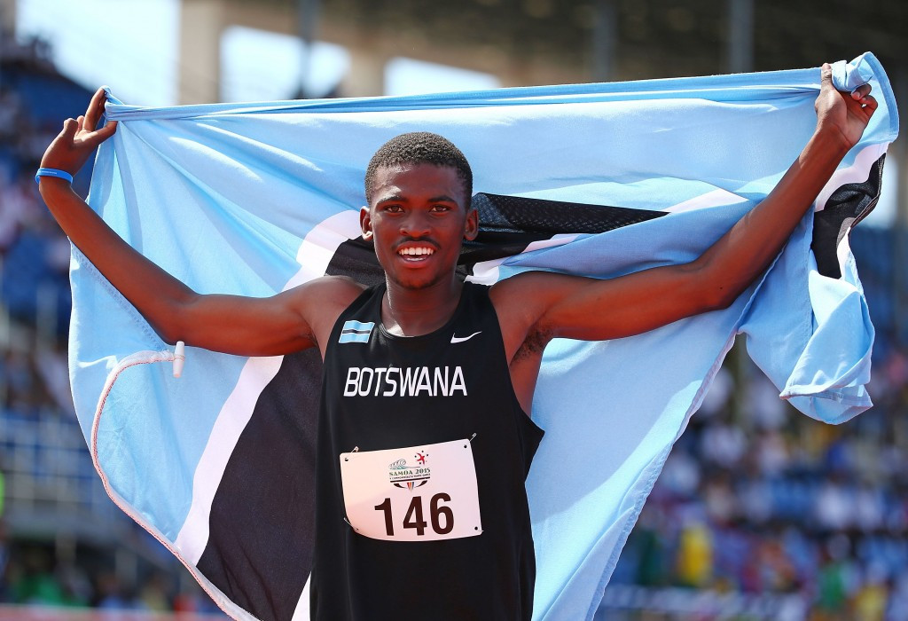 Karabo Sibanda is among the 20 athletes Botswana expects to send to the Rio 2016 Olympic Games ©Getty Images