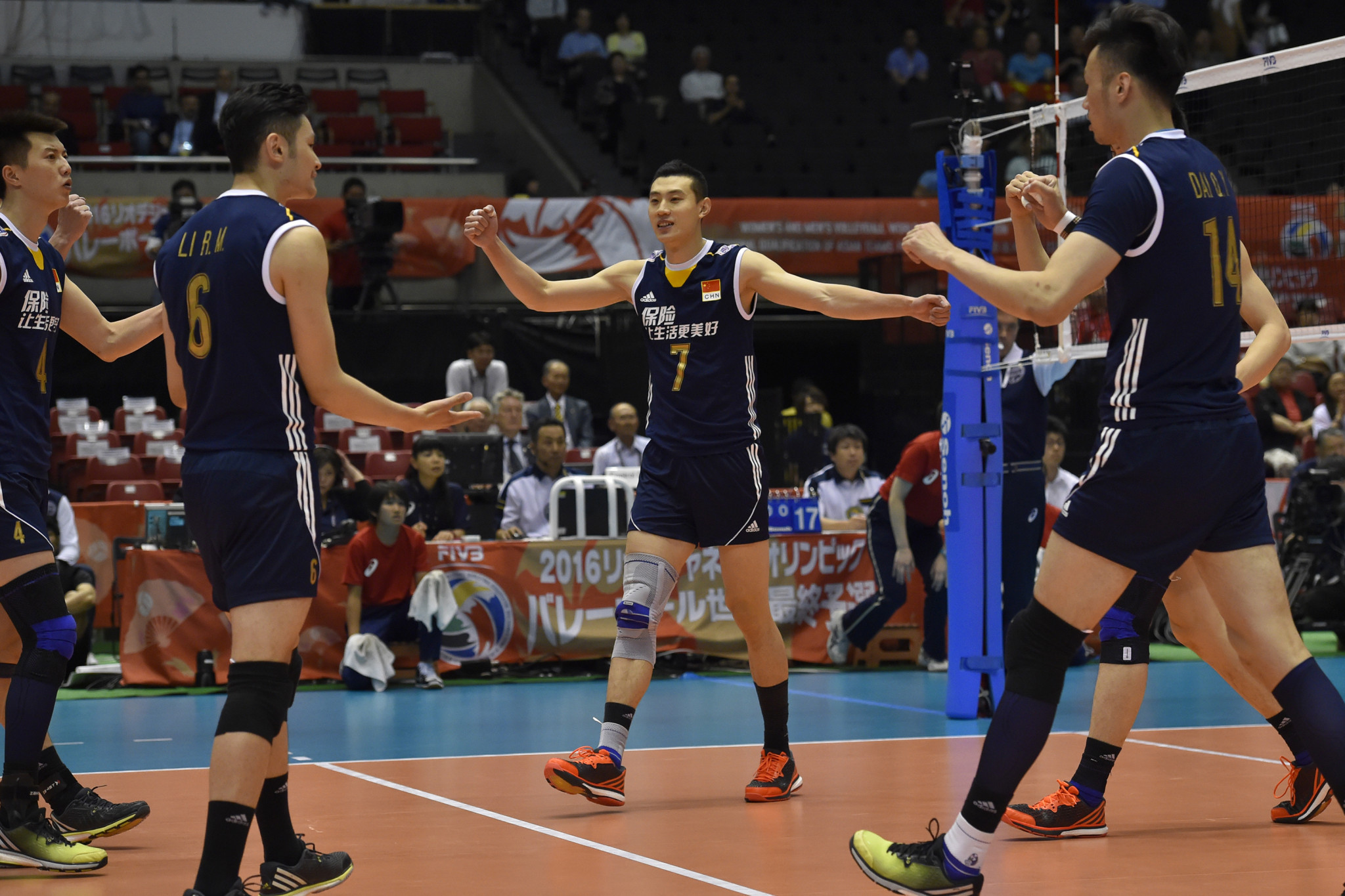 China's men's volleyball team will look to qualify for Paris 2024 ©Getty Images