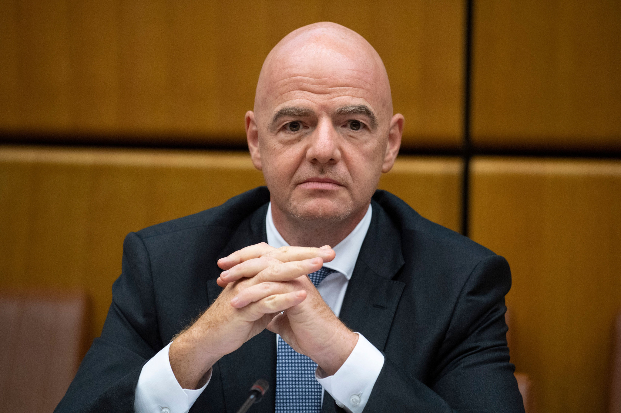 The IOC says it is aware of allegations against Gianni Infantino ©Getty Images