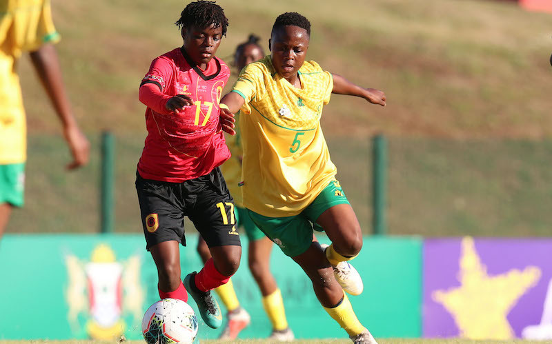 South Africa beat Angola 2-0 in the COSAFA Women’s Championship ©COSAFA