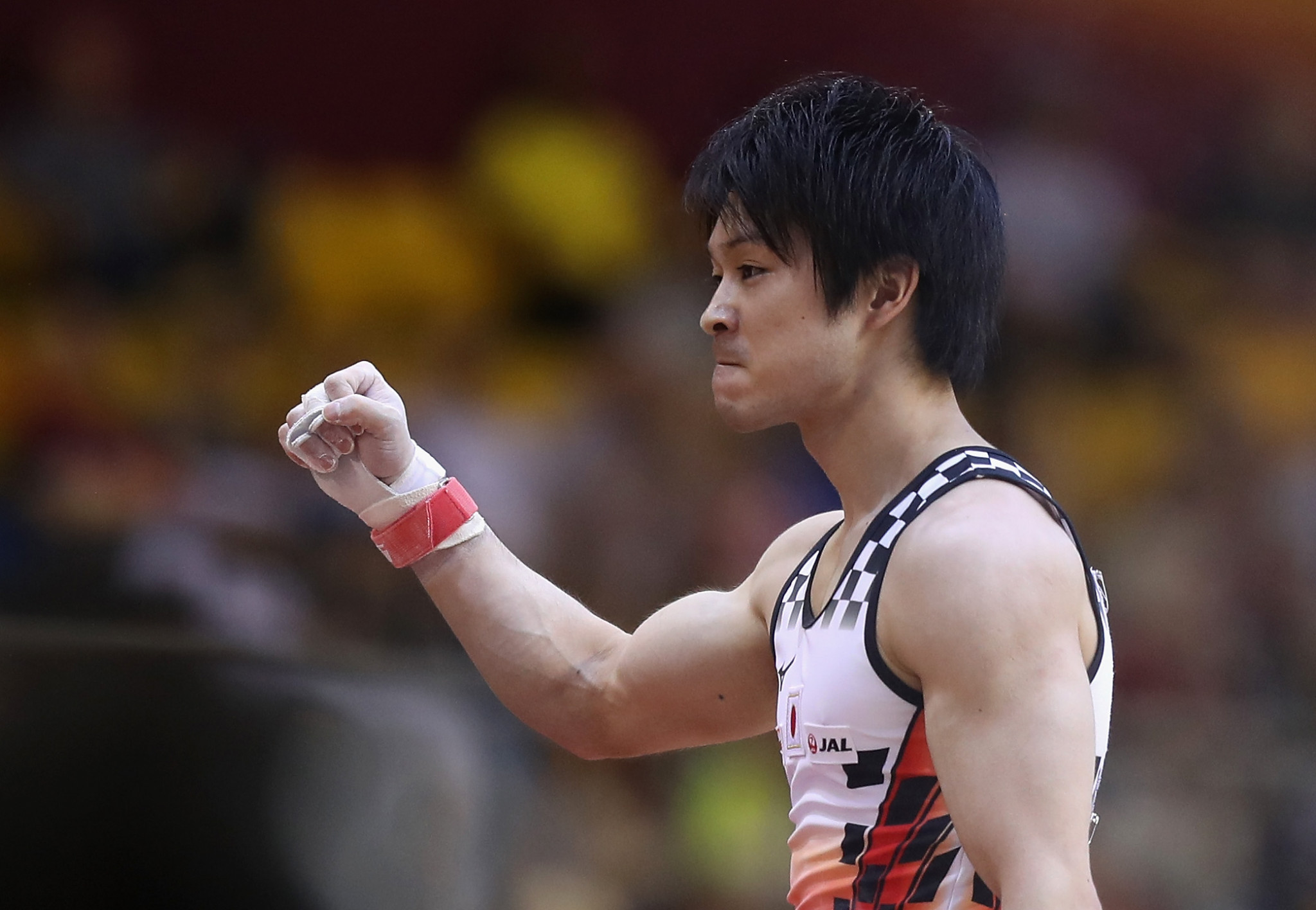 Kōhei Uchimura's positive test had thrown the event into doubt ©Getty Images