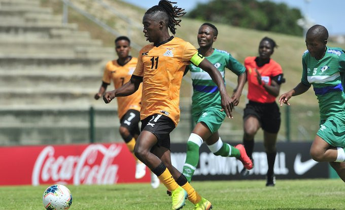 Zambia thrashed Lesotho 8-0 at the COSAFA Women's Championship ©COSAFA