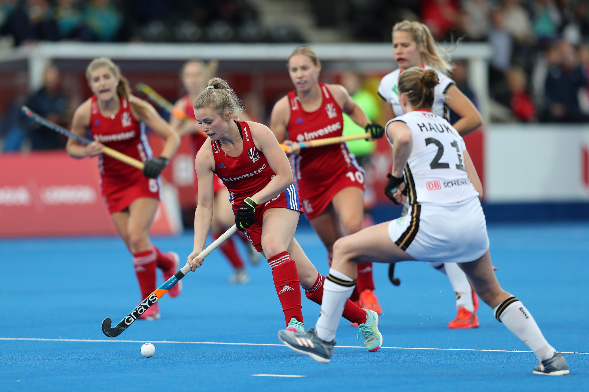 Britain's clash with Germany in the FIH Pro League has been postponed ©Getty Images