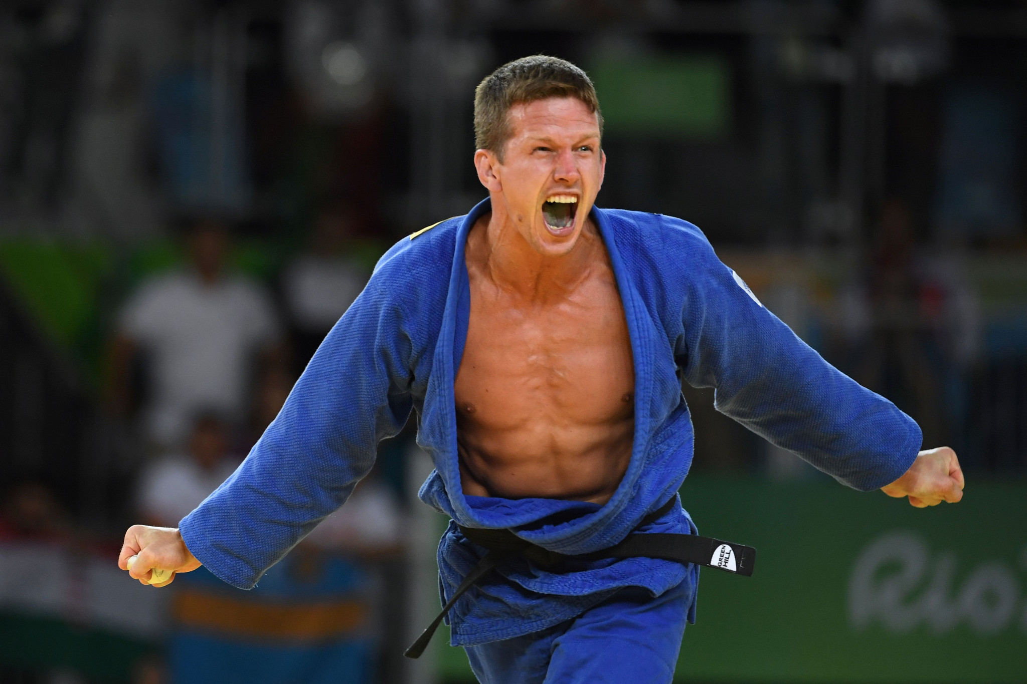 Belgium's Olympic judo bronze medallist Dirk Van Tichelt has announced his retirement ©Getty Images