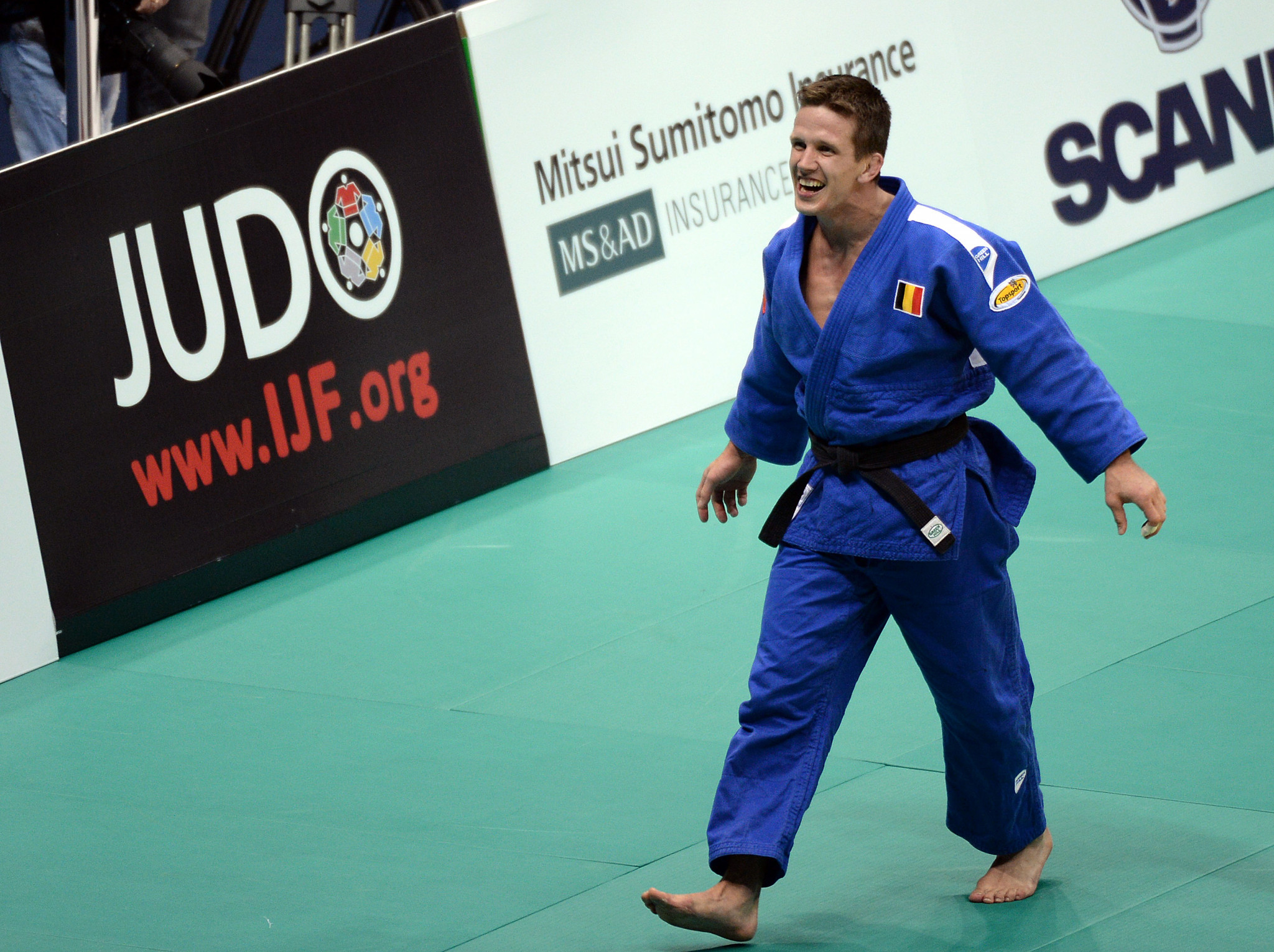 Dirk Van Tichelt won Olympic bronze during his judo career ©Getty Images