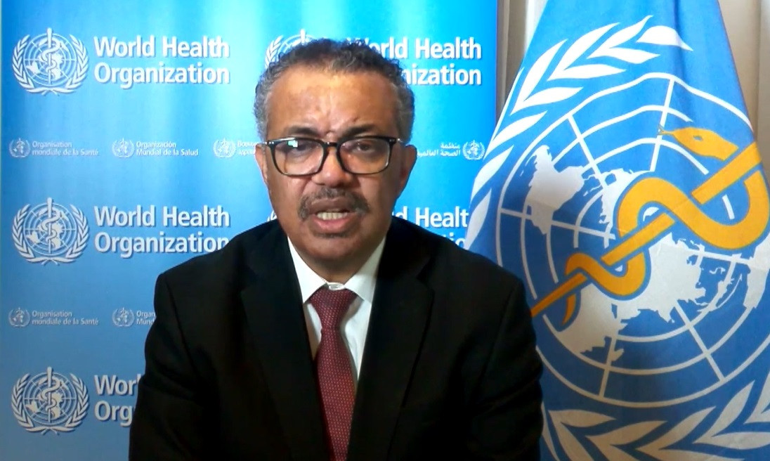 World Health Organization Director-General Tedros Adhanom Ghebreyesus told the virtual IF Forum that his organisation had been working with Federations to advise on the safe running of events during the pandemic ©IFForum2020