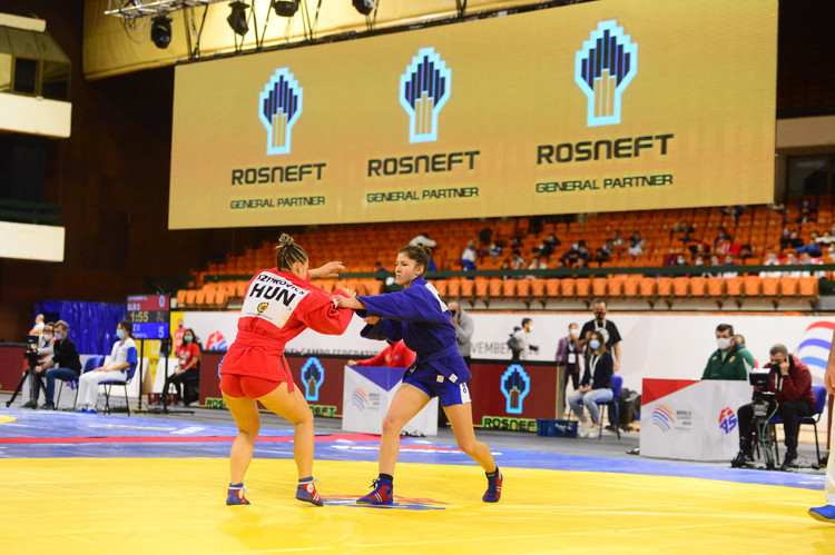 Junior and youth sambo competitors are also in action at this year's World Sambo Championships, as Novi Sad was due to stage these competitions before stepping in to also host the senior events ©FIAS