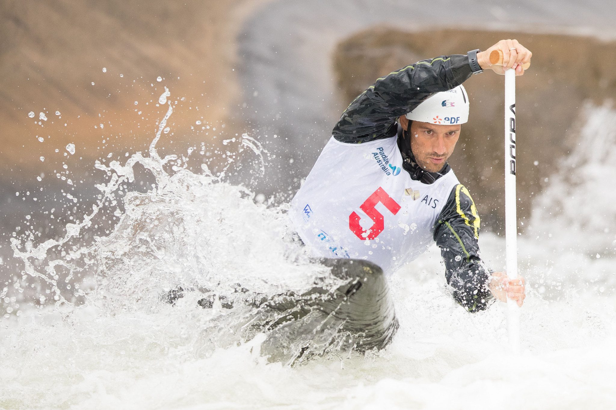 French Olympic champion Denis Gargaud-Chanut will compete at the ICF Canoe Slalom World Cup in Pau ©Getty Images