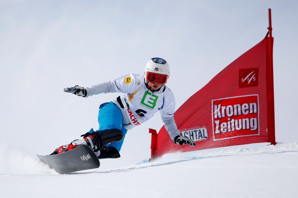 Russia’s Ekaterina Tudegesheva today claimed her first FIS Slnowboard World Cup parallel slalom win in nearly three years ©Getty Images