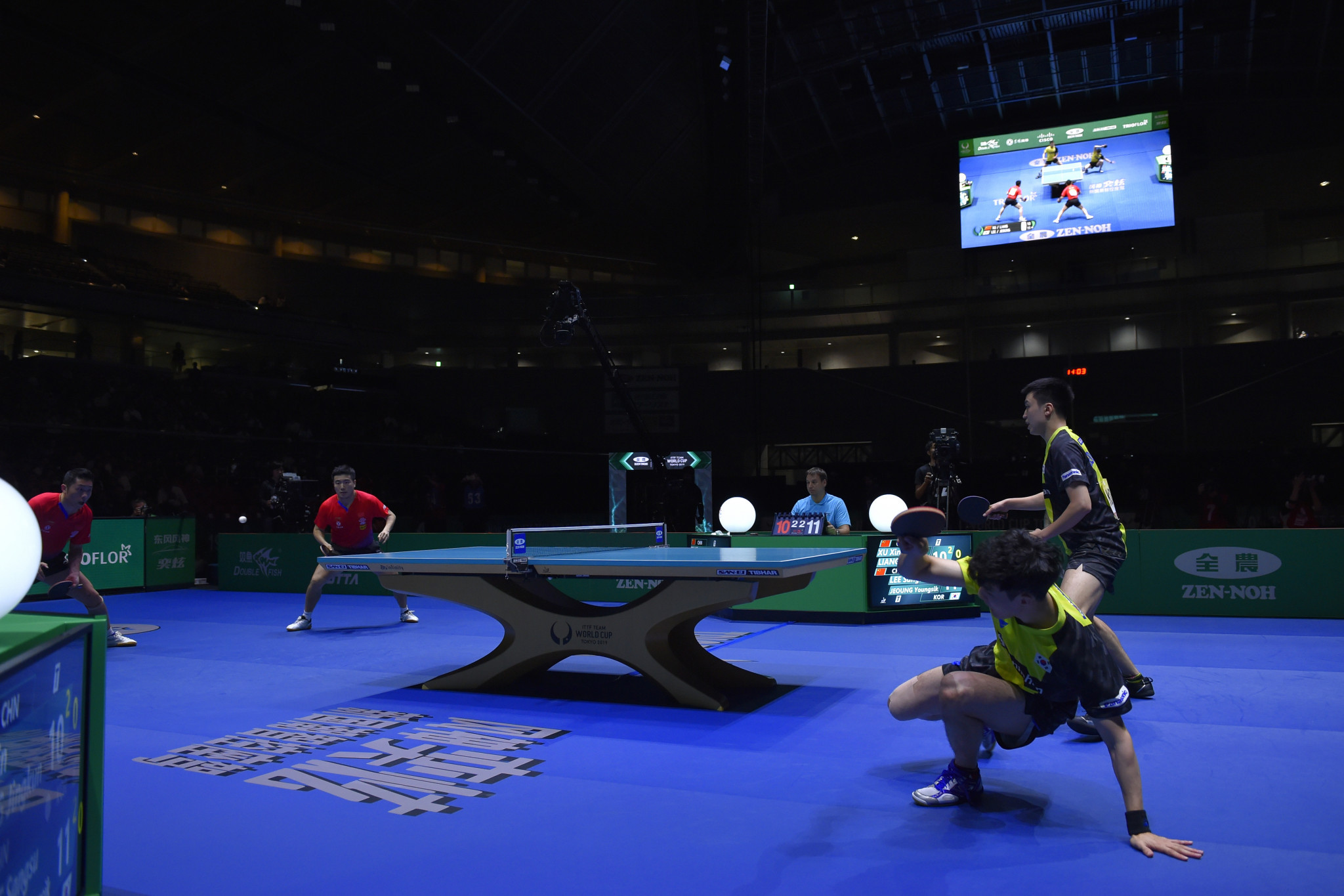 International table tennis is set to resume with events such as the ITTF Men’s World Cup in China this month ©Getty Images