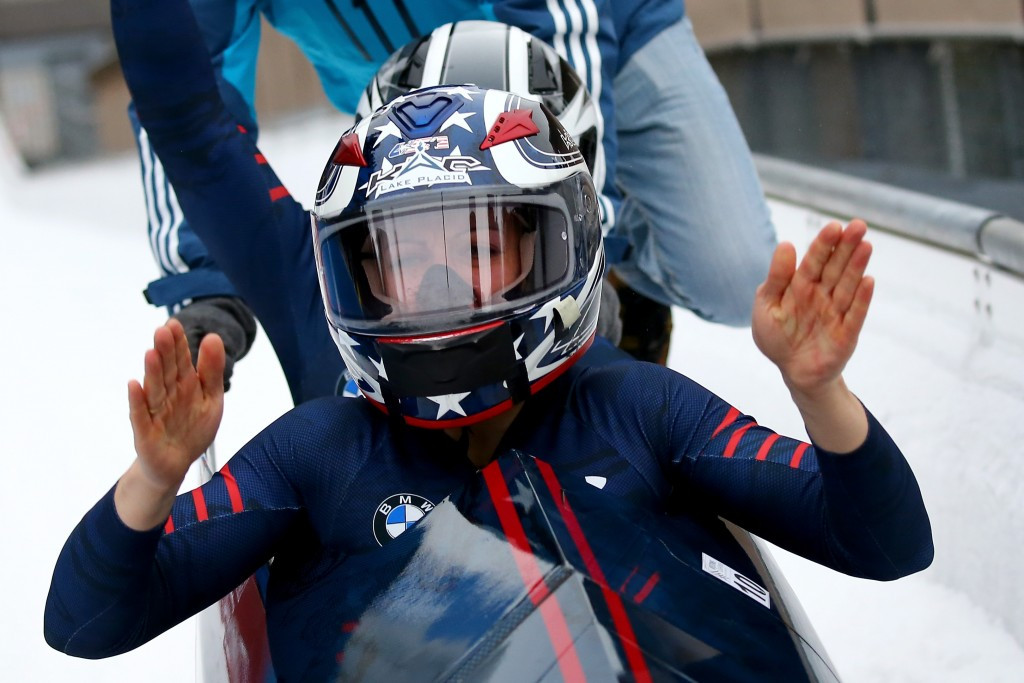 Greubel-Poser dedicates win to former coach on day of home success at Bobsleigh World Cup 